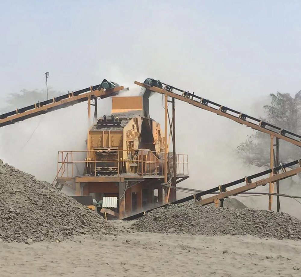 350tph limestone aggregate sand making combined crushing and screening plant in Henan, China