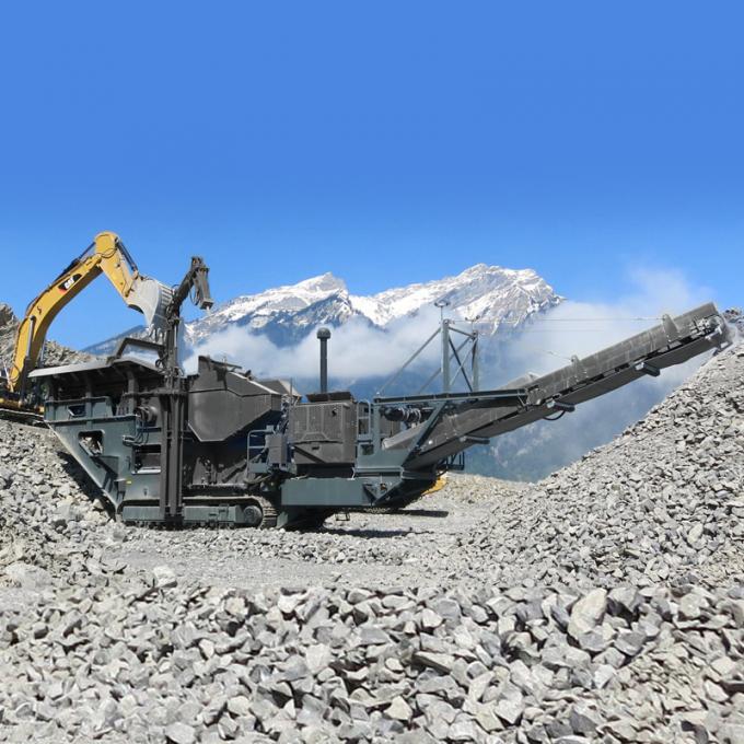 TM TRACKING-TYPE MOBILE CRUSHING STATION